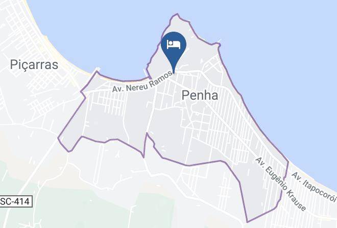 Penha - Pousada Ana Rosa Maps