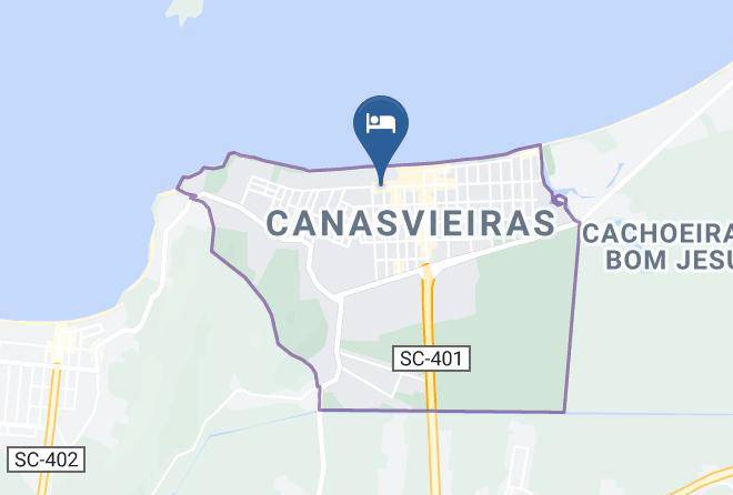 Florianopolis - Pousada Vo Pascoa Maps