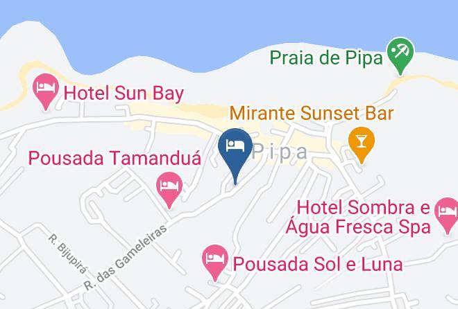 Tibau Do Sul - Pousada Ancora Pipa Maps