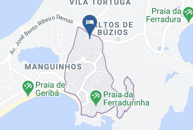 Buzios - Pousada Andorinhas De Geriba Maps