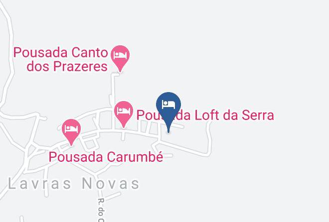 Ouro Preto - Pousada Aomirante Maps