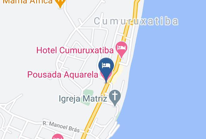 Prado - Pousada Aquarela Maps