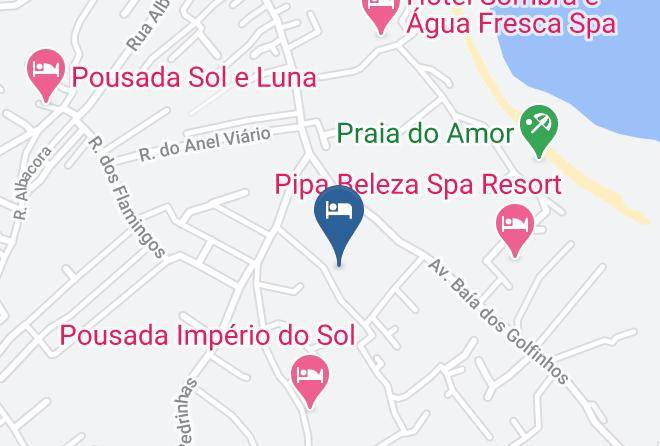 Tibau Do Sul - Pousada Aquarela Do Brasil Maps