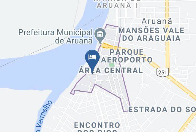 Aruana - Pousada Aquarius Maps