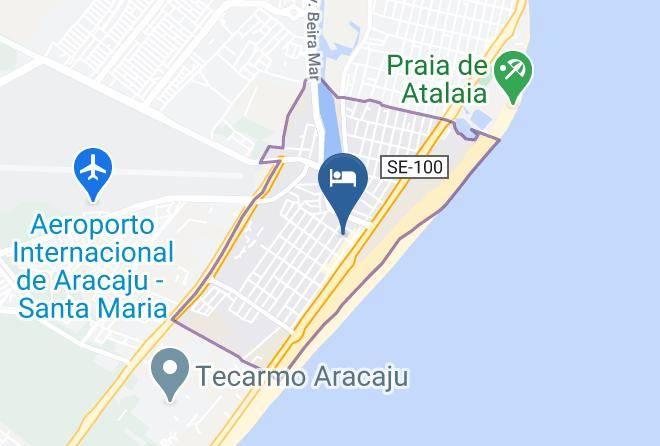 Aracaju - Pousada Aracaju Maps