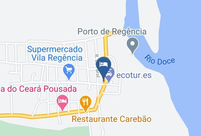 Linhares - Pousada Arana Maps