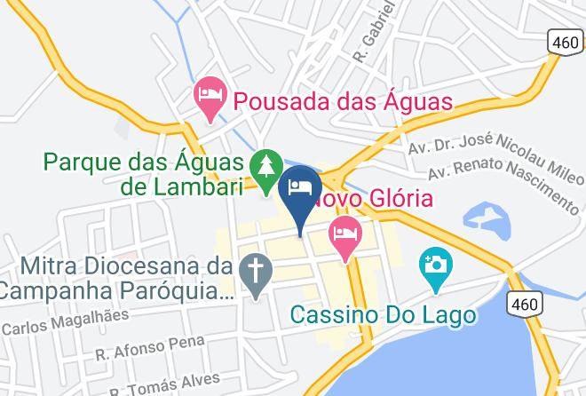 Lambari - Pousada Arco Iris Maps