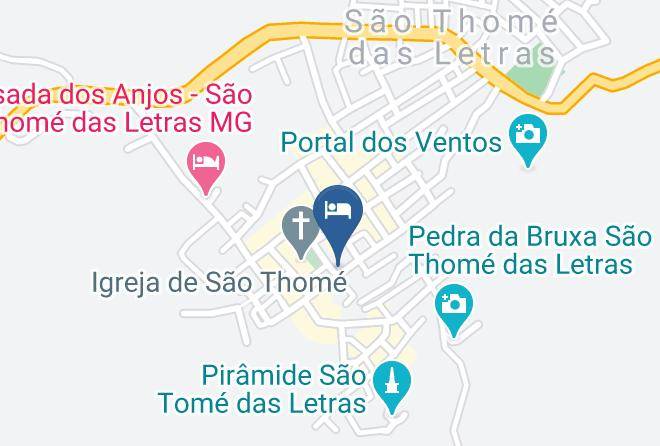 Sao Tome Das Letras - Pousada Arco Iris Sao Thome Das Letras Mg Maps