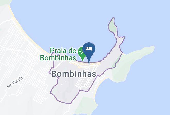 Bombinhas - Pousada Areia Cristal Maps