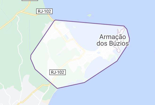 Buzios - Pousada Areias Brancas Maps