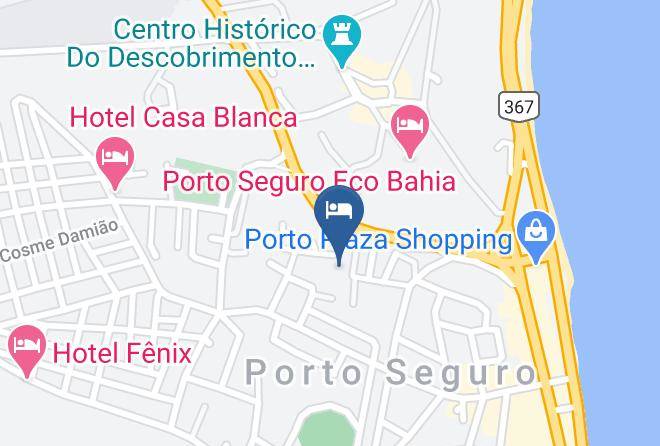 Porto Seguro - Pousada Arigato Maps