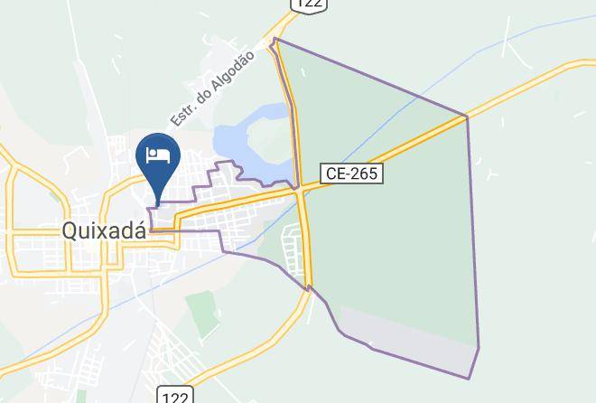 Quixada - Pousada Aromas Maps