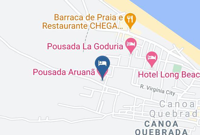 Aracati - Pousada Aruana Maps