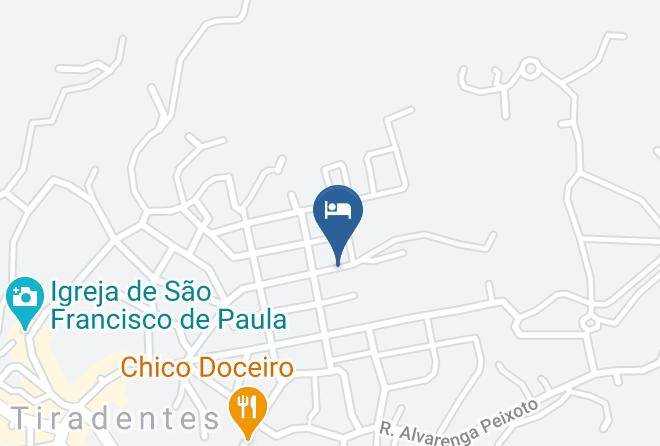 Tiradentes - Pousada As Reliquias De Minas Maps