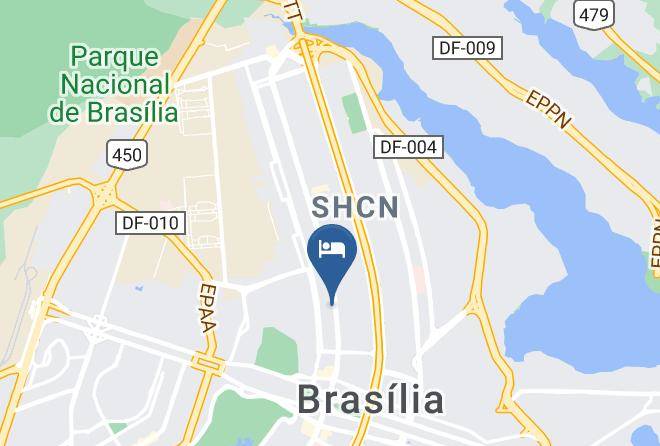 Brasilia - Pousada Asa Norte Maps