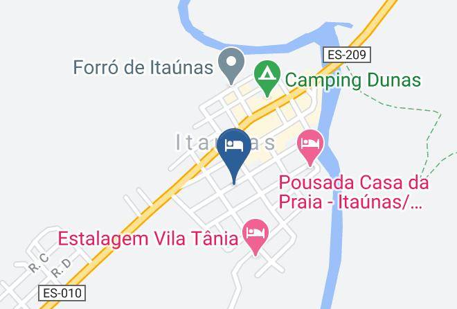 Conceicao Da Barra - Pousada Askalon Maps