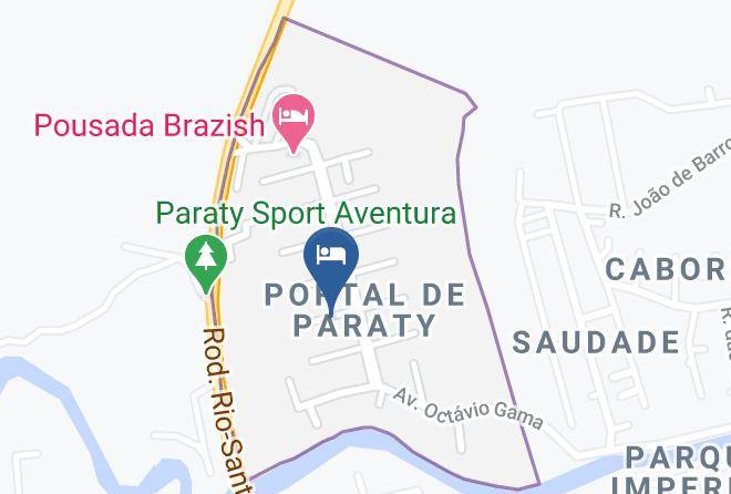 Parati - Pousada Astro Rei Maps