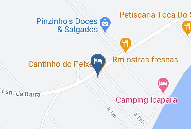 Iguape - Pousada Atelier Aly Da Costa Maps