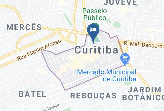 Curitiba - Pousada Atlanta Maps