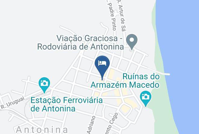 Antonina - Pousada Atlante Maps
