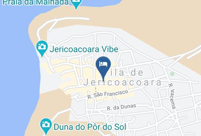 Jijoca De Jericoacoara - Pousada Atlantica Jericoacoara Ceara Maps
