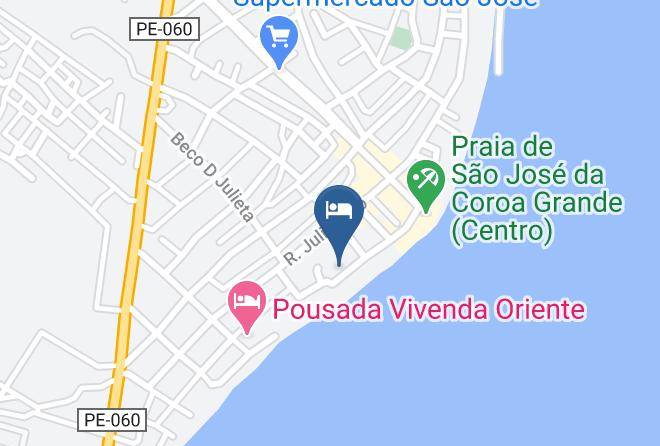Sao Jose Daoa Grande - Pousada Atlantico Maps