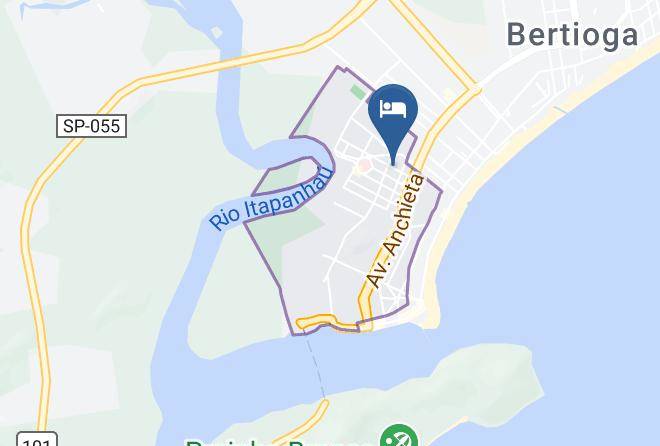 Bertioga - Pousada Atoba Maps
