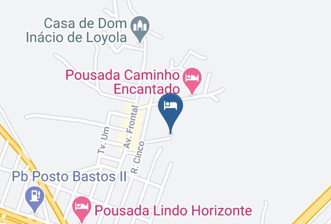 Abadiania - Pousada Austria Maps