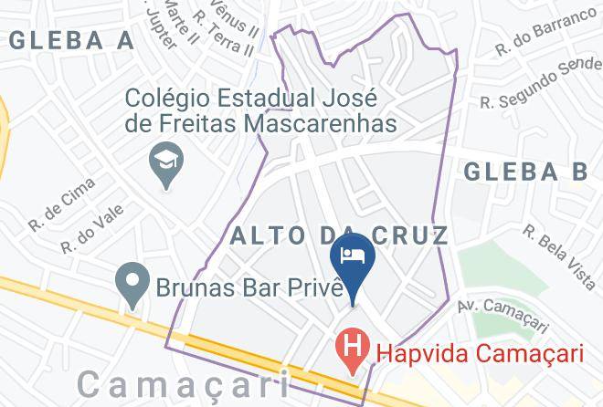 Camacari - Pousada Auto Da Cruz Maps