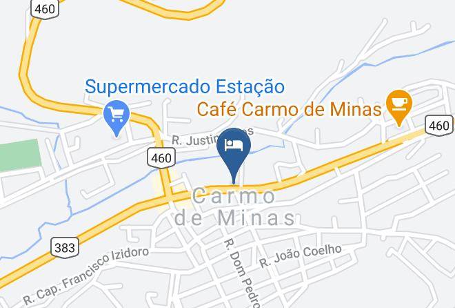 Carmo De Minas - Pousada Avenida Maps