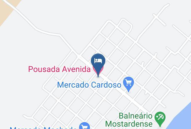 Mostardas - Pousada Avenida Maps