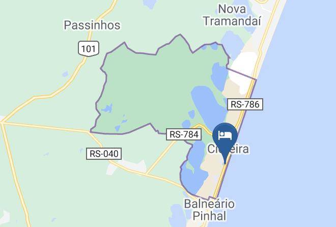 Cidreira - Pousada Azambuja Maps