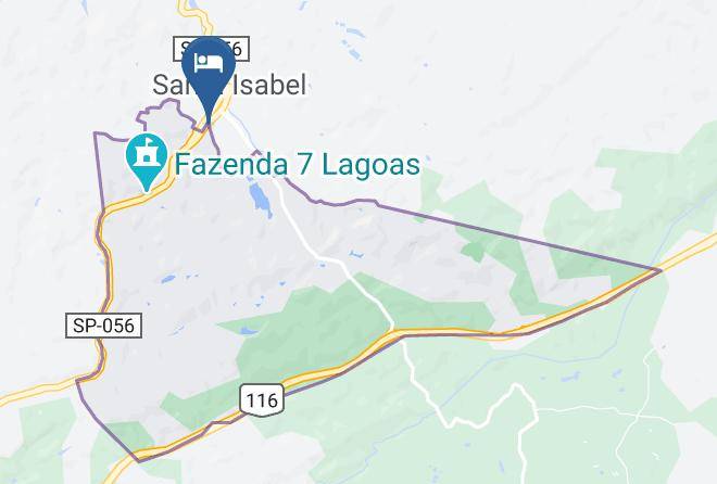 Santa Isabel - Pousada Azul Antiga Pousada Santa Maps