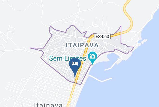 Itapemirim - Pousada Azul Do Mar Maps