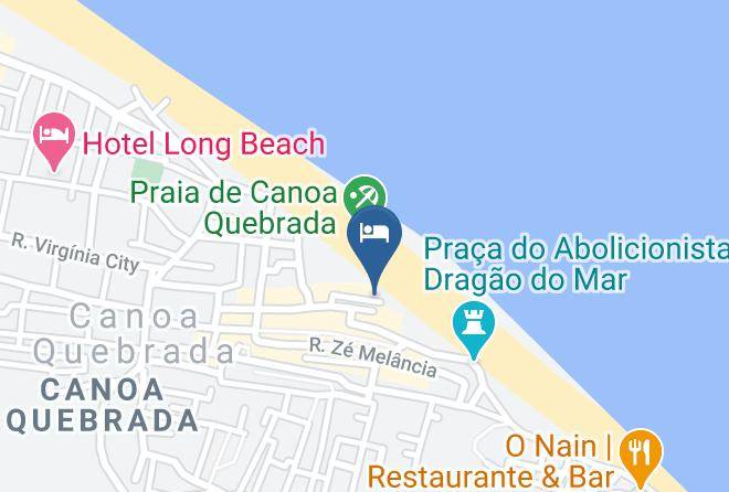 Aracati - Pousada Azul Marinho Maps