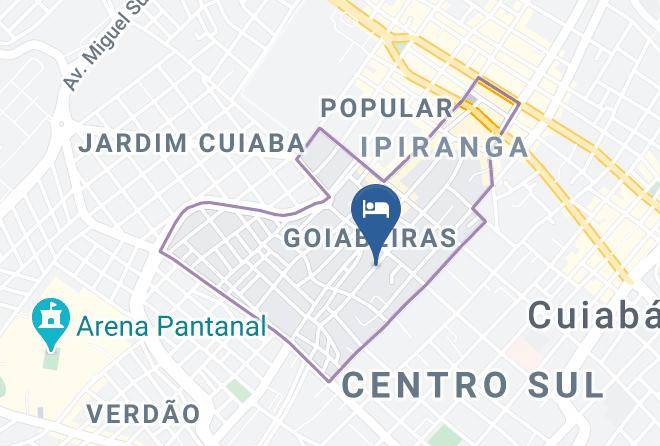 Cuiaba - Pousada Baguari Pantanal Maps