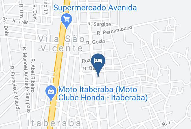 Itaberaba - Pousada Bahia 1 Maps