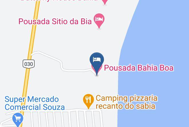 Marau - Pousada Bahia Boa Maps
