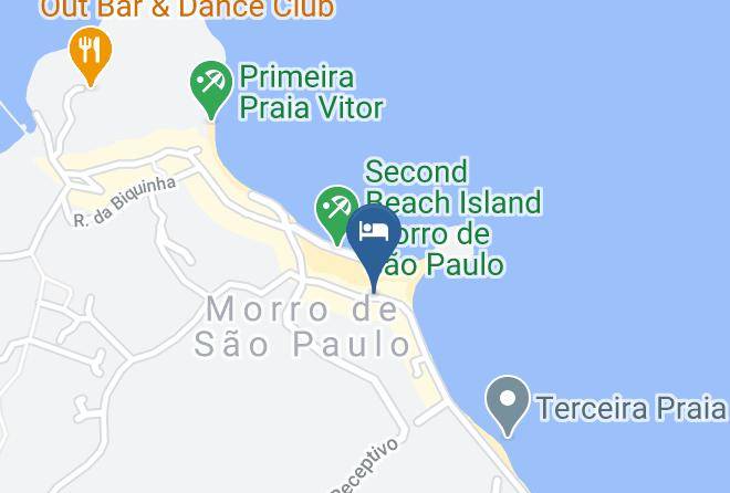 Cairu - Pousada Bahia Tambor Maps