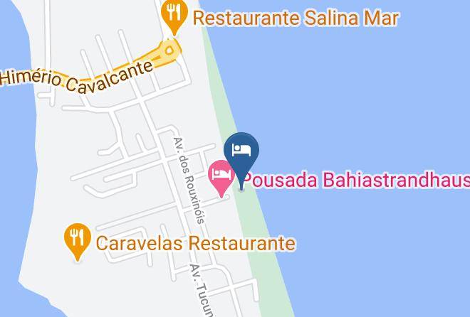 Canavieiras - Pousada Bahiastrandhaus Maps