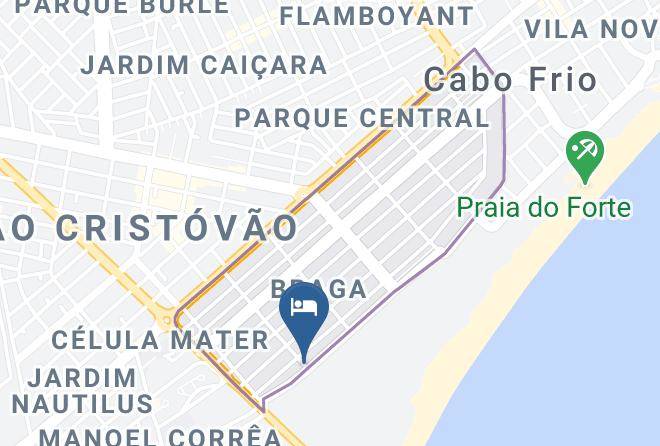 Cabo Frio - Pousada Balbino Maps