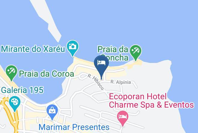 Itacare - Pousada Bambu Maps