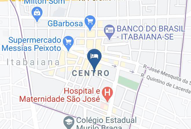 Itabaiana - Pousada Banderola Maps