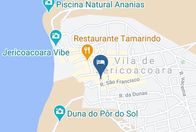 Jijoca De Jericoacoara - Pousada Baoba Jericoacoara Maps