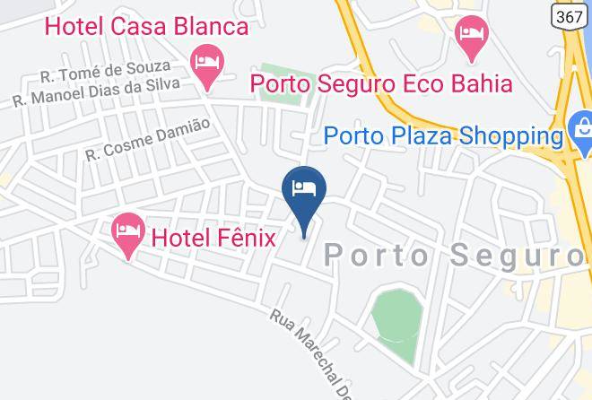 Porto Seguro - Pousada Barao E Turismo Maps