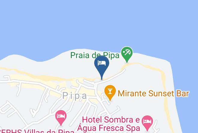 Tibau Do Sul - Pousada Barbara Maps