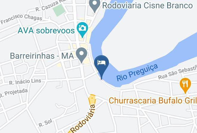 Barreirinhas - Pousada Barlavento Maps
