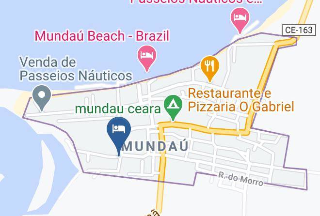 Trairi - Pousada Barra Do Rio Mundau Maps