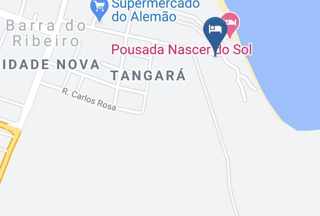 Barra Do Ribeiro - Pousada Barra Resort Maps