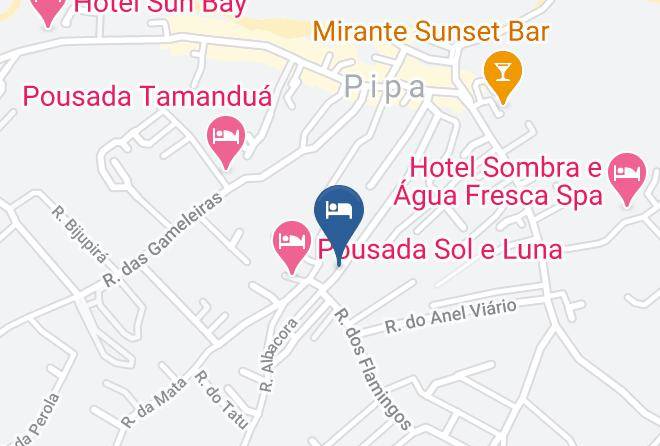 Tibau Do Sul - Pousada Barracuda Maps
